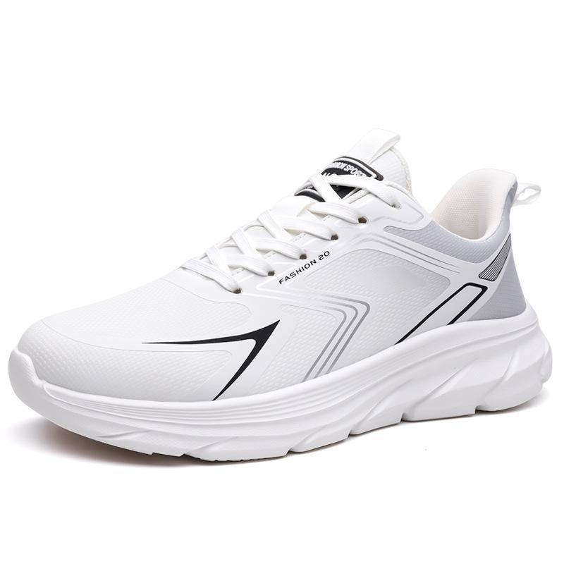 Low-top soft-soled real shock-absorbing rebound sneakers, light and comfortable outdoor running shoes