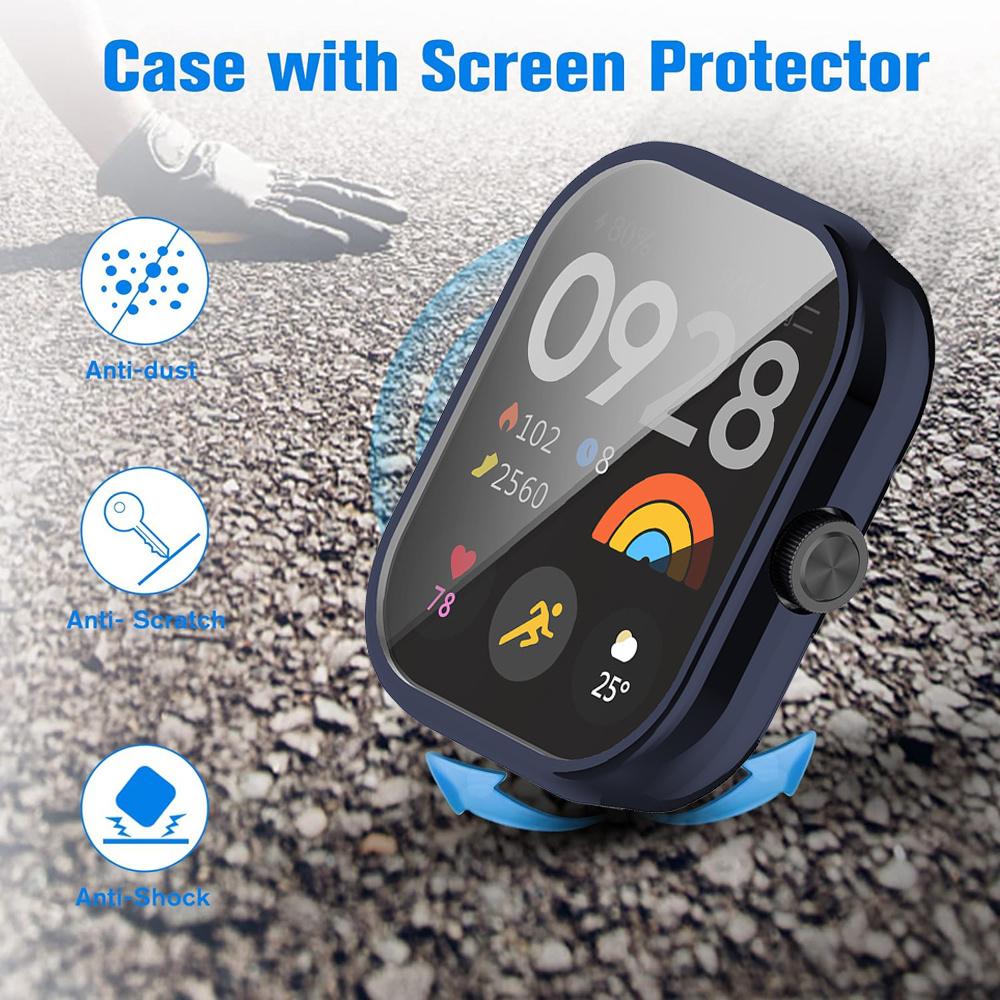Θήκη TPU Screen Protector για Xiaomi Redmi Watch 4 Full Cover Προστατευτικές θήκες ρολογιών Shell για κάλυμμα θήκης Redmi Watch 4