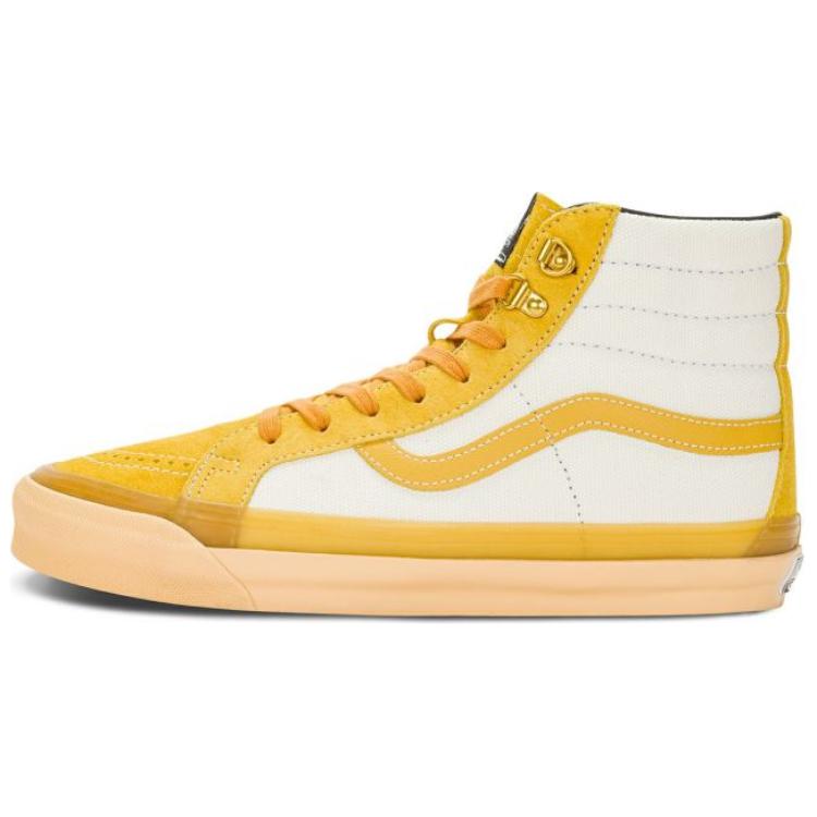 

Vans OG Sk8-Hi LX Обрезки ткани Коричневые Унисекс Кроссовки VN0A4BVBBRO 44.5