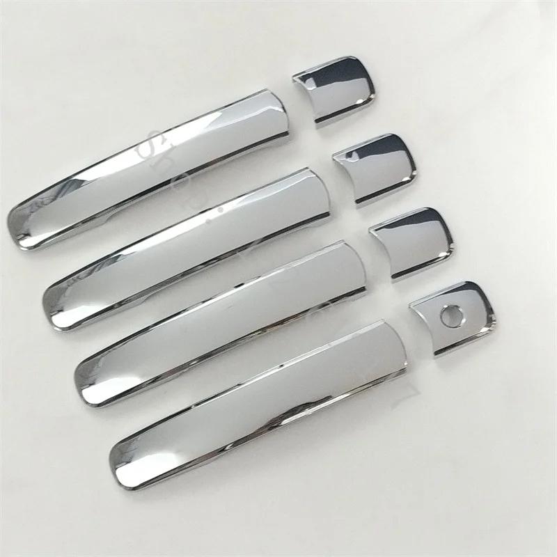 For 2008 2009-2013 Nissan X-Trail X Trail T31 ABS chrome Door Handle Bowl Door handle Cover Protective Trim car accessories
