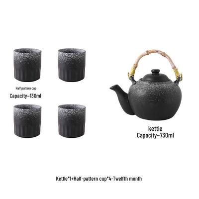 Zisiz Japanisches Keramik-Teekannen-Set