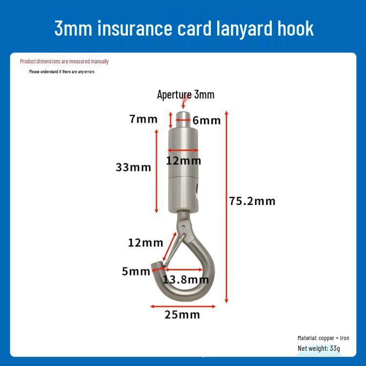 Steel Wire Rope Safety Lock Hook - Secure Picture Hanging & Marine Accessories