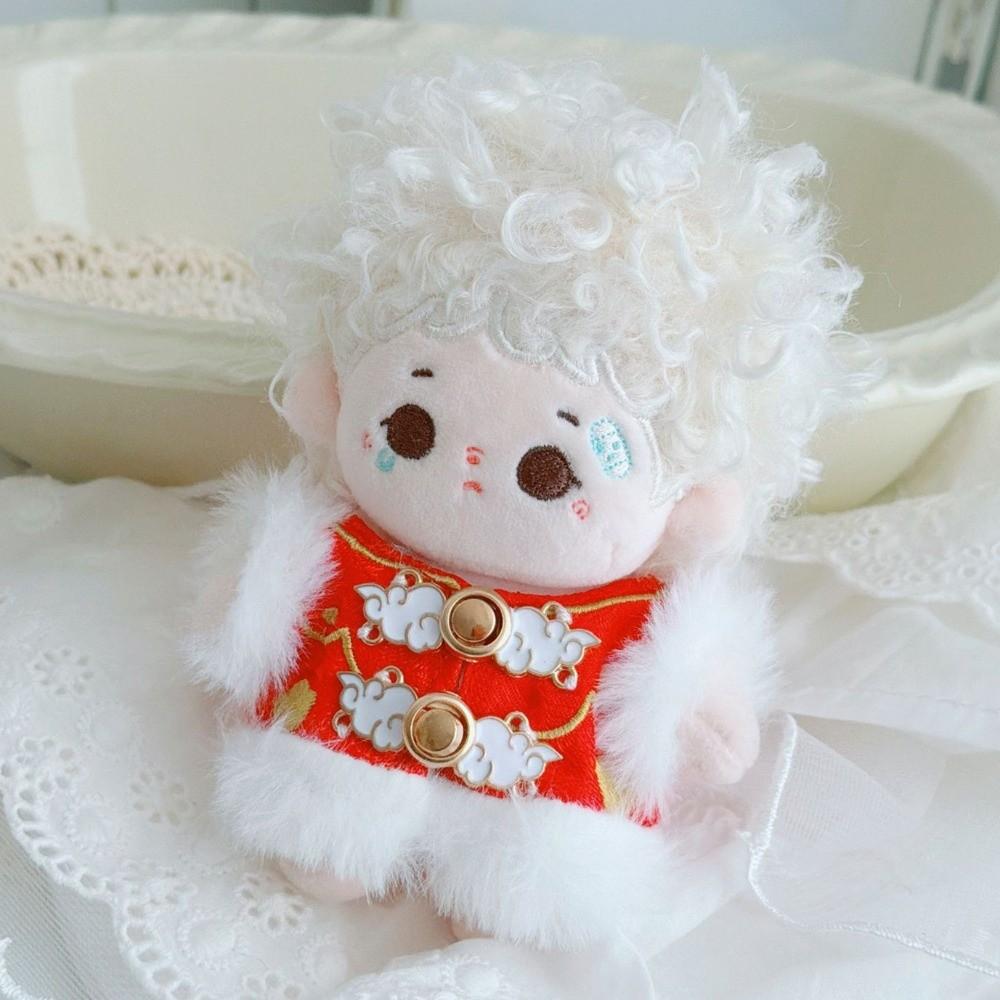 1 set Chinese Style Doll Clothes Outfit Dancing Lion Doll Dress Up Set New Year Gift
