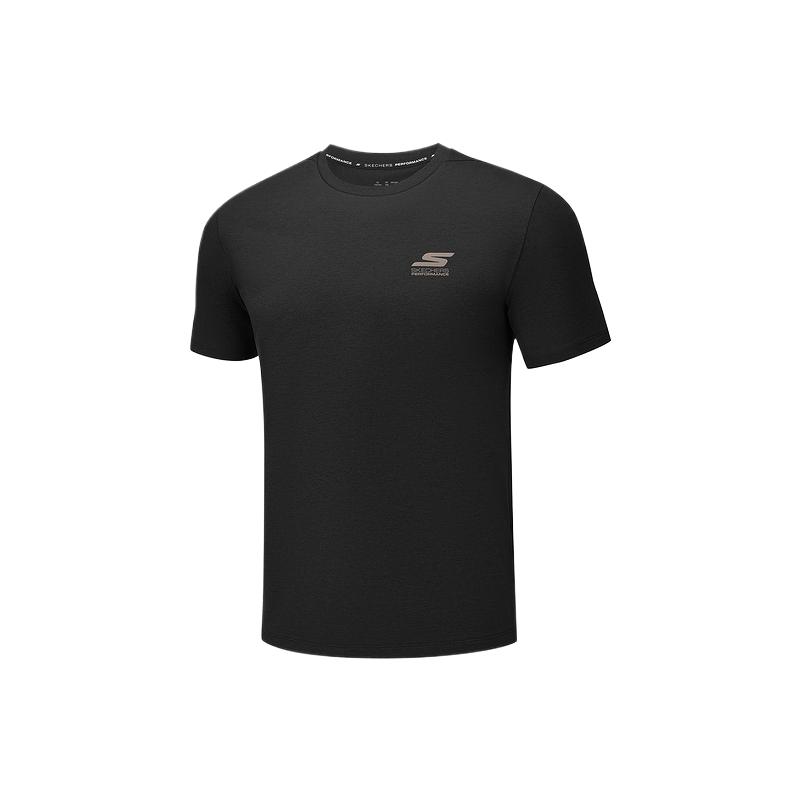 Skechers Plain Breathable Short Sleeve Simple T-Shirt Men tops P226M017-0018 M