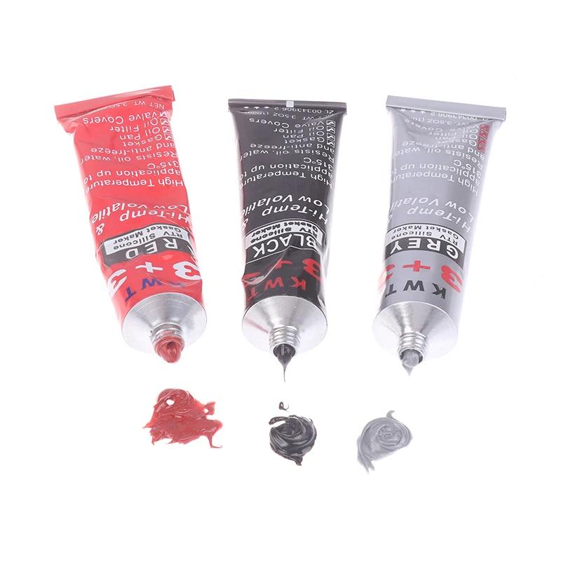 1 Stück Auto Dichtmittel RTV Silikon Dichtungsmasse 3 3 schwarz hochtemperatur Dichtmittel ölbeständig für Motoren Automobil Dichtmittel