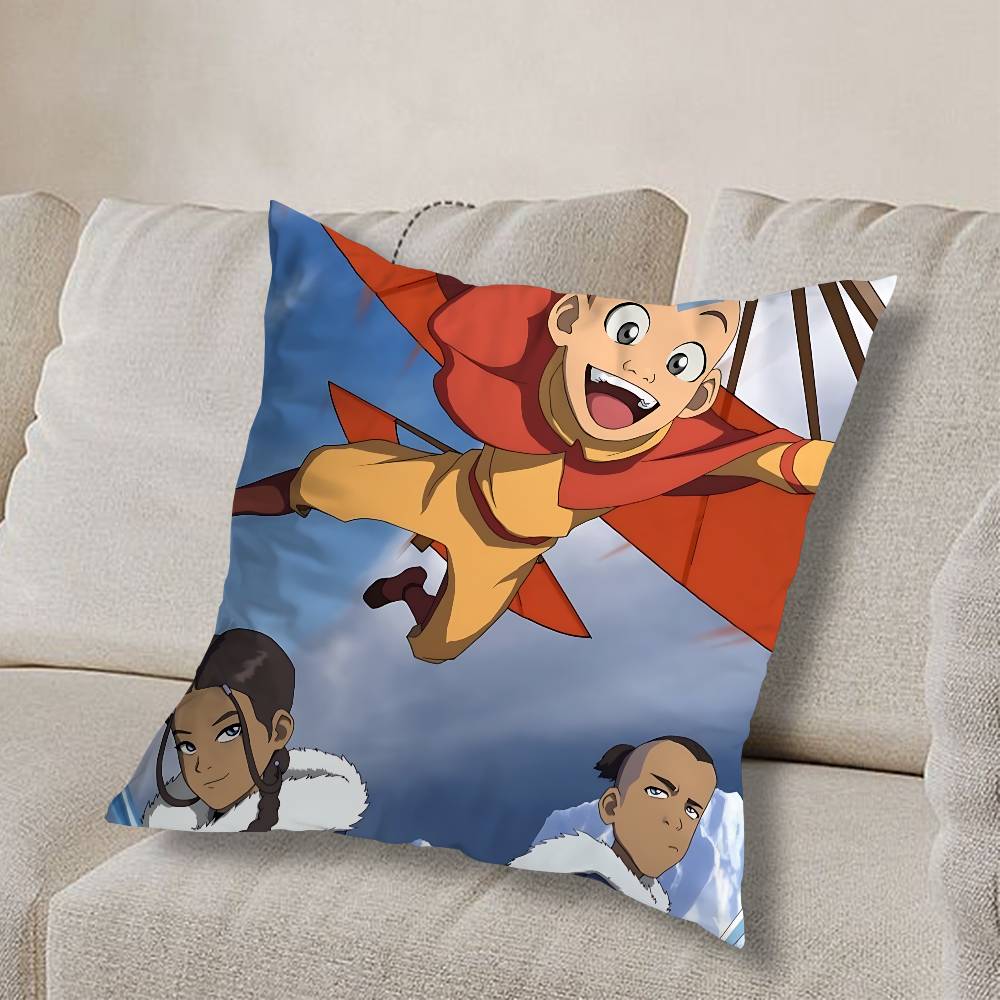 A-Avatar T-The Last Airbender Pillow Case Pillow Case Living Room Sofa Cushion Cover Suitable For Home Bedroom Room Decoration