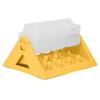 For Dog Feeding -Puzzle Interactive Slow Feeder Dog Bowl-Cat Bowl Controlled Feeding For Relief And Boredom Yellow