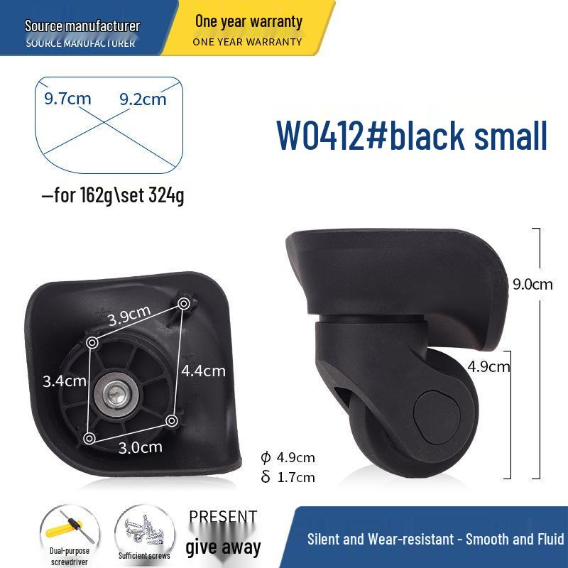 Rodas de Substituição Universal para Malas e Malas de Trolley