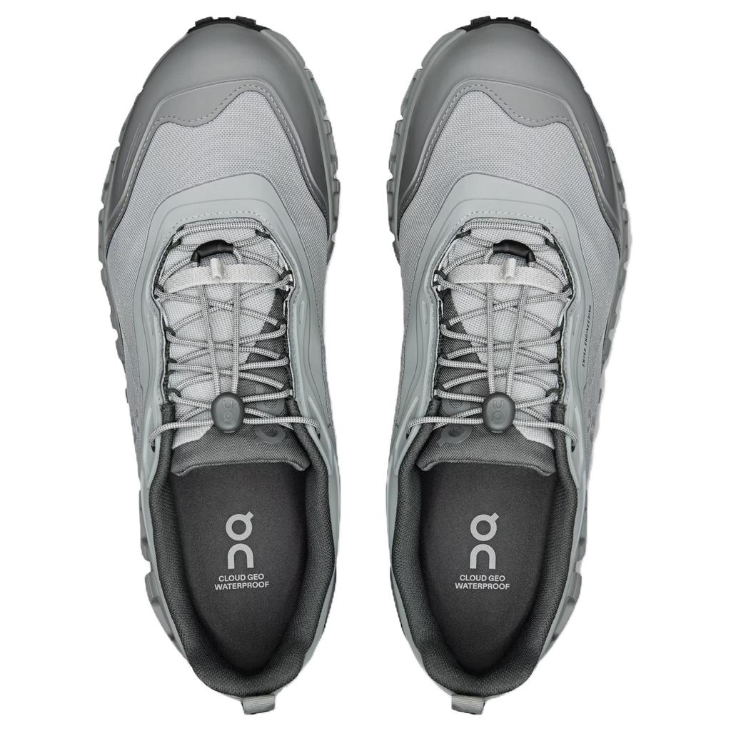 On Cloud 6 Geo Comfortable Durable Waterproof Supportive Running Shoes Men Sneakers Gray 3MG10423968