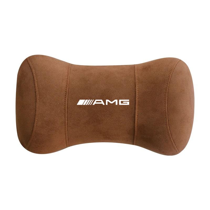 GLC GLB Auto Wildleder Kopfstütze Nackenstütze Auto Sitzzubehör Für Mercedes Benz AMG W206 W204 W205 W212 W213 W221 W222 W223 W25