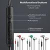 Corded Earbuds In-Ear Headphones Earphones with Microphone Noise Isolation Corded 3.5mm Ear Buds for Phone Computer