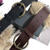 Retro Trendy Design Faux Fur Belts Y2K All-match Furry Splicing Belt Punk Waist Belts Women Fashion
