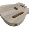 Unfertiger Gitarrenkörper Poliertes Holzart, DIY, T-Stil Gitarrenzubehör