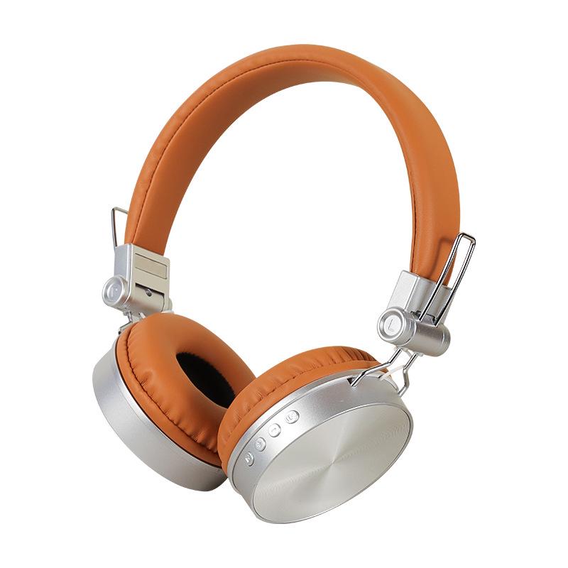 Retro-Inspired Foldable Bluetooth Headphones with HIFI Sound, Heavy Bass & Noise-Cancelling