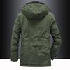 Retro Style Men's Windproof Cotton Jacket - Washed, Fleece Lined, Thickened (2025).
