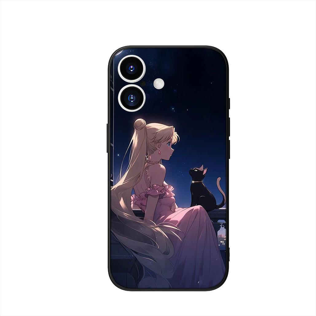 

Comics S-Sailors Cartoon Moon Phone Cover Case for Xiaomi Redmi 15C 15 A4 A5 9A 9T 10A 10C 9C NFC 14C Note 11 9 10 Pro 8T Casing Redmi Note 10 Pro