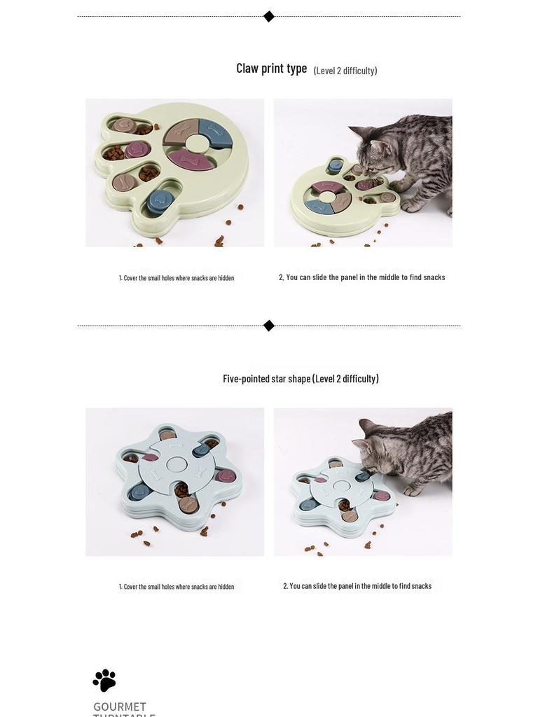 Pet Dog Puzzle Slow Feeder Bowl - Bite-Resistant, Leak-Proof Interactive Decompression Toy.