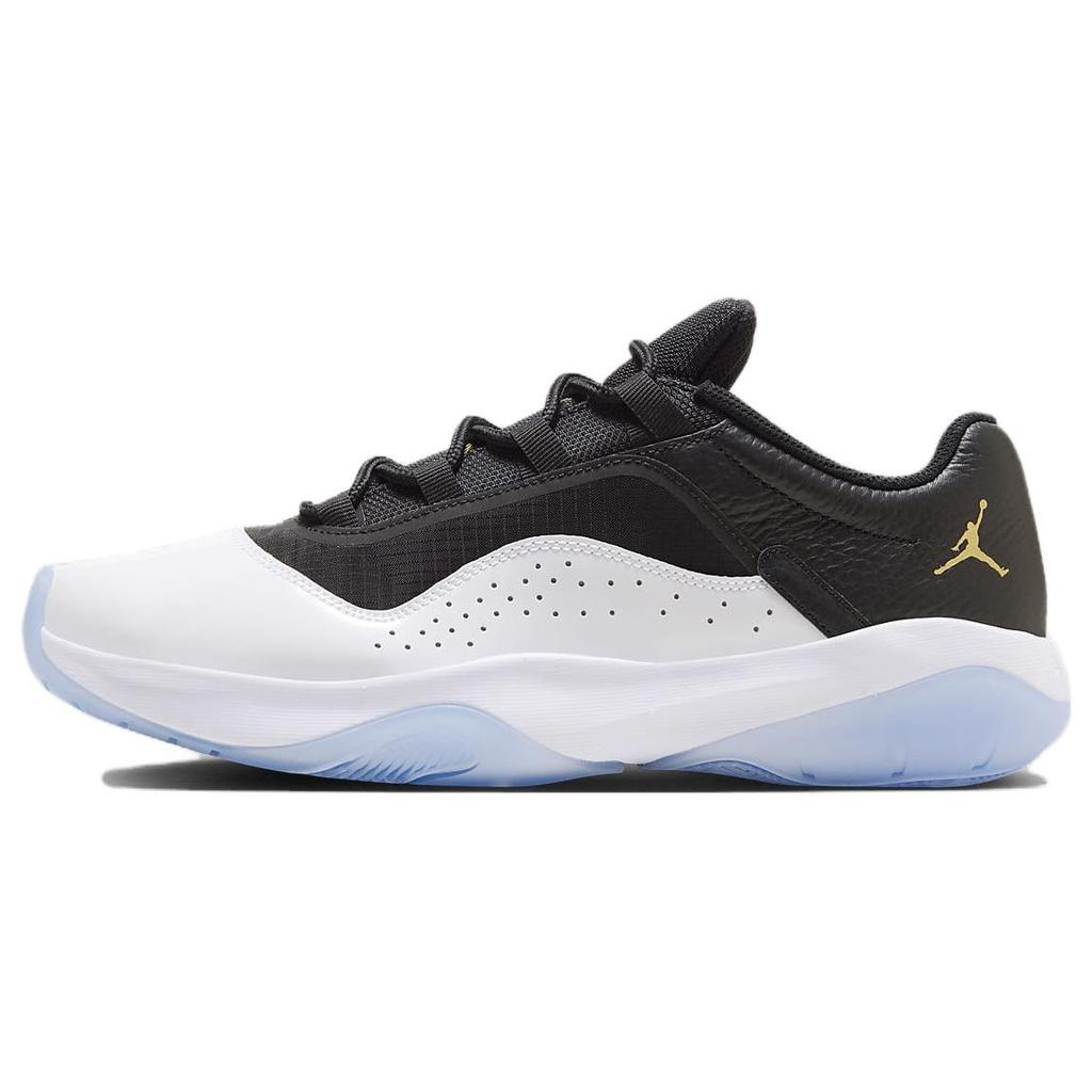 Air Jordan 11 CMFT Düşük Siyah Beyaz Altın Erkek Spor Ayakkabı Metalik-Altın DN4180-070