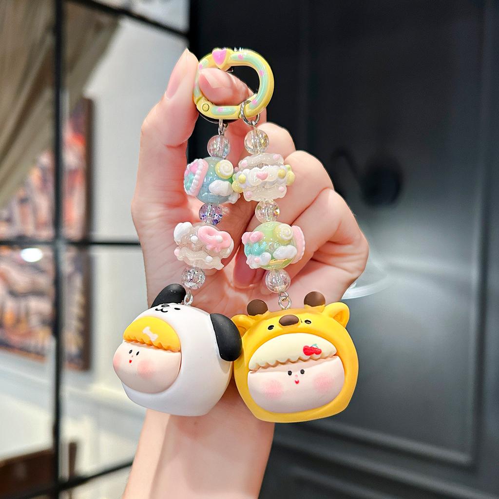 Year of The Snake Animal Cute Keychain Pendant Doll Bag Pendant Car High-end Pendant Small Gift