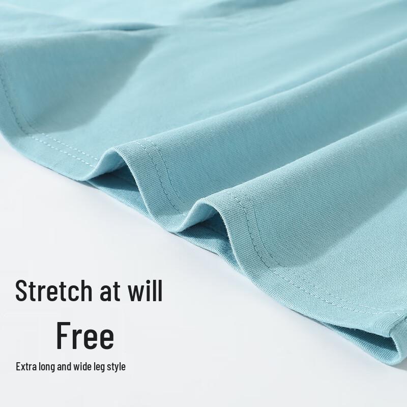 LANGSHA Men's Loose Cotton Boxer Briefs 3-Pack