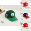 Berretto da Baseball Cartone Animato Super Mario Bros Con Protezione Solare E Cotone Traspirante Per Bambini Estate