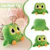27CM kawaii Green Owl Plush Doll Cute Cartoon Animal Stuffed Soft Bird Toys