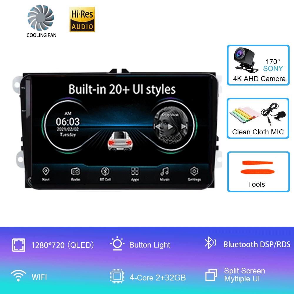 

Android 14 Автомобильный радиоприемник с GPS-навигацией для VW Passat B6 amarok volkswagen Skoda Octavia 2 превосходный JettaT5 гольф 5 мультимедиа CHINA