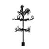 Decorative Iron Weather Vane - Outdoor Metal Roof Ornament