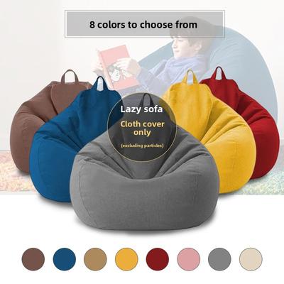 Lazy Sofa Slipcover Bean Bag Chair Cover  Removable Washable Stretch Couch Covers No Filling Living Room Home Decor