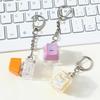 2/3 Pcs Fidget Decompression Keyboard Button Keychain Bag Pendant Stress Relief Toy Antistress Finger Keyboard Game Keyring Gift