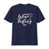 Womens This Is My Wine Tasting T Shirt Wining Cork Red Vino Drinking Vintage Washed Soft Graphic Stretched Unisex Versatile
