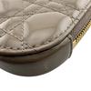 Dior Phone holder Lady Dior Canage Patent leather Lady Dior Call'in Dior Pouch beige Patent leather Used