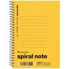 Maruman Memo Spiralring-Notizbuch, A6, horizontal, liniert, 6 mm, 10 Bücher, sortiert, N670X10SET