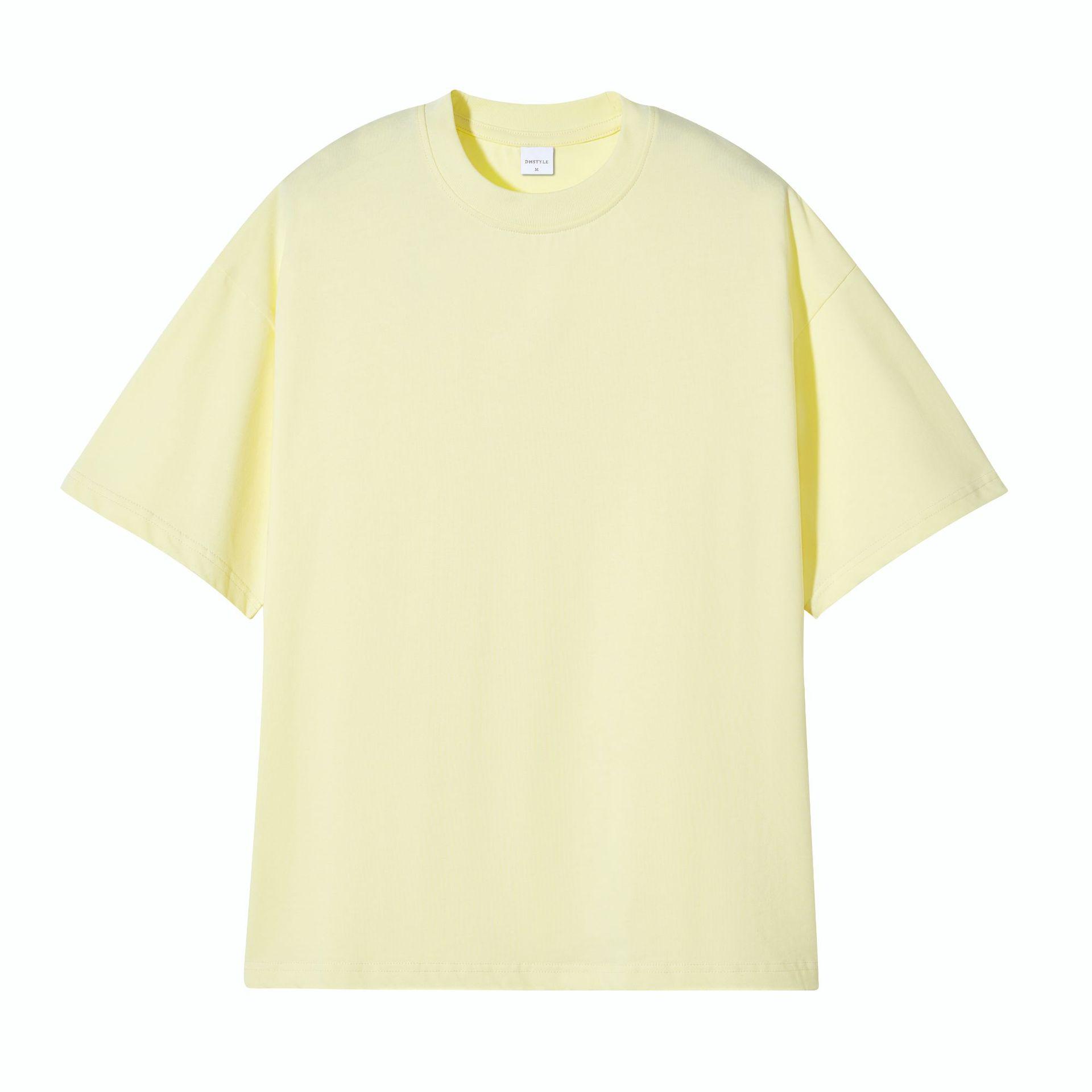 Футболка женская свободного кроя из американского ретро-тяжелого хлопка Medium