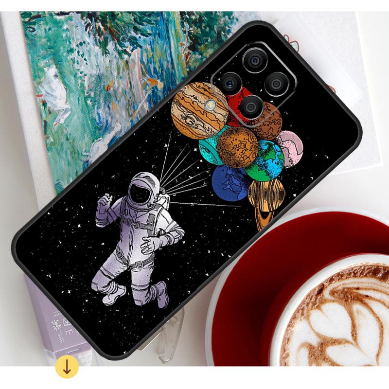 Astronaut Balloons Stars Space Planets Case For Samsung Galaxy M15 M21 M31 M55 M56 M36 M16 M13 M33 M53 M12 M32 M52 M14 M34 M54
