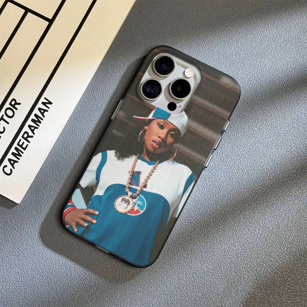 Rapper Missy E-Elliott Phone Case For IPhone 17 16 15 14 Plus 11 12 13 Pro Max Shockproof Protection Soft Back Cover