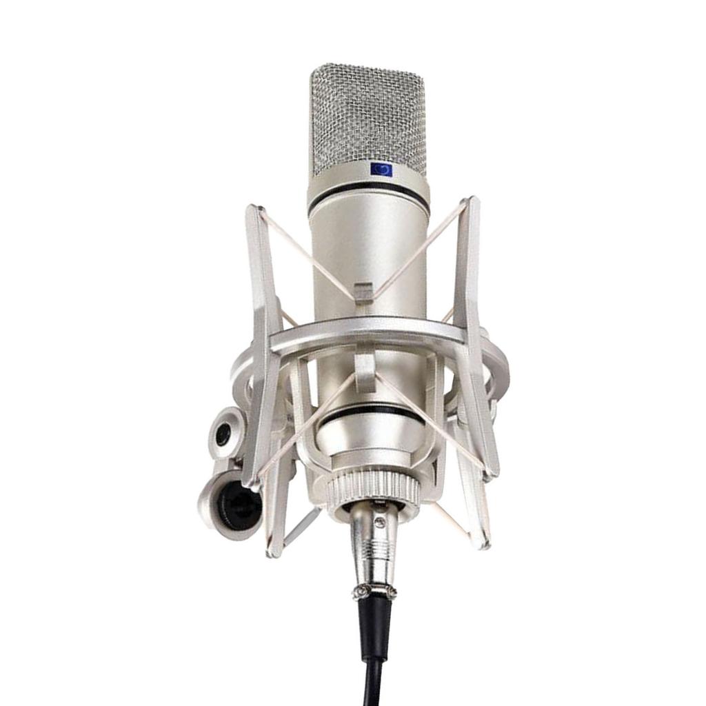 Condenser Microphone 48V Professional Large Diaphragm for Singing Live Streaming