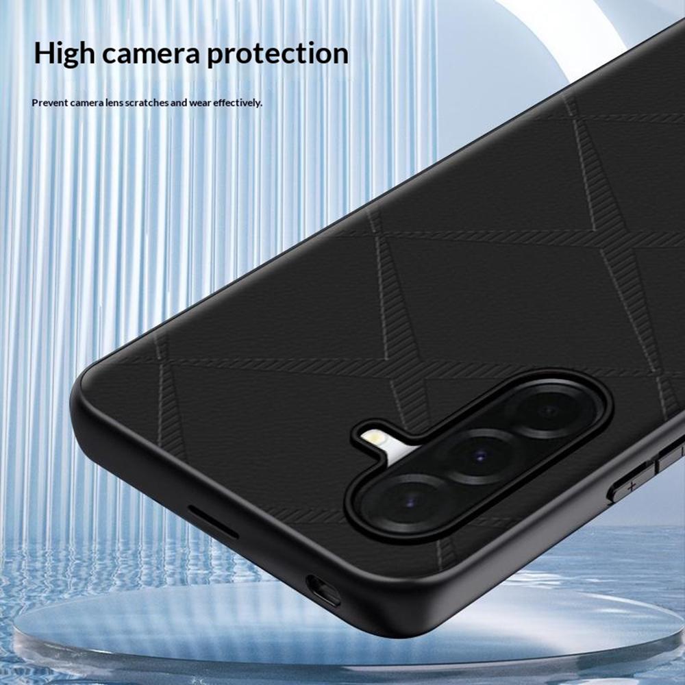 For Samsung Galaxy A57 5G Case X-Patterned TPU PU Leather PC Anti-Drop Phone Cover