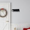 1pc Exquisitely Designed Eerie Metal Decorative Hook and Compact Functional Storage Rack Sinister Halloween Horror PumpkinShaped