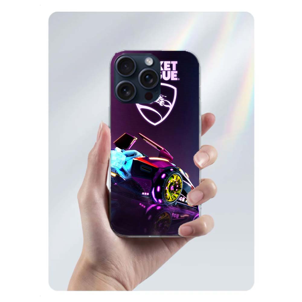 

R-Rocket L-League Game Clear Phone Case For Iphone 17 Air 16 Pro Max 15 Pro 14 Plus 17E 16E 11 13 12 Mini Cover Cases Fundas Cel iPhone 11 Pro Max