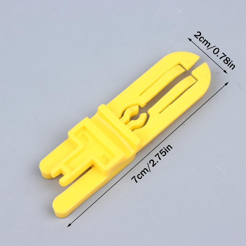Plastic Anti-Pinch Protection Plate For Brake Calipers - 4-Position Design For Hydraulic Brake Lower Pistons