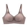 Underwear women's small breasts gather and show big upper support, anti-sagging beautiful back, sexy seamless steel ring bra women's bra
