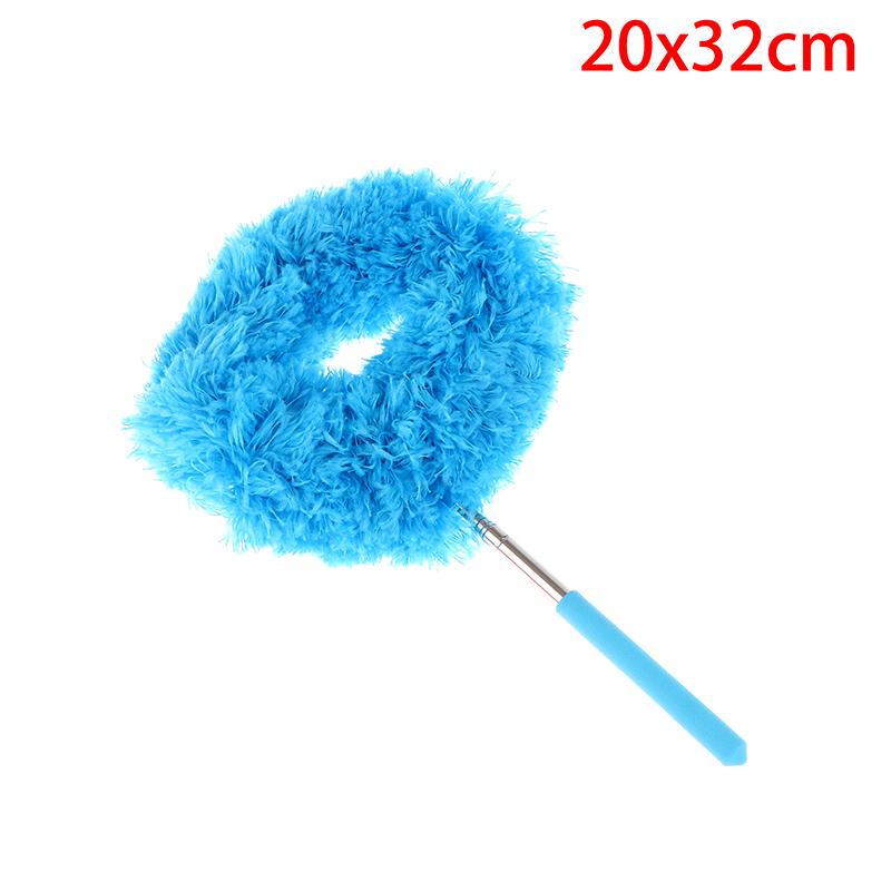 Ceiling Fan Cleaner Dusters With Extension Pole Reusable Dust Removal Brush Removable Ceiling Fan Duster Cleaning Tool as the picture
