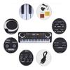 Electronic Organ 61Keys Portable Digital Music Keyboard with Microphone