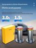 Dahua Automatic Hydraulic Lifting Bollard – Stainless Steel Anti-collision Pole for Traffic Control and School Parking.