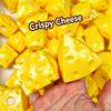 ASMR Knuspriges Käse-Quetschspielzeug Weicher Knet-Käseblock Stressabbau Fidget Toy Sensorisches Entspannungsspielzeug für Zuhause Büro