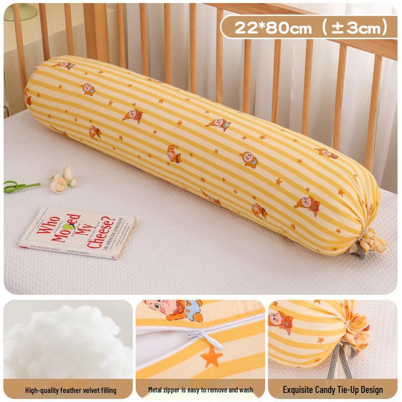 2026 All-Cotton Double Layer Gauze Side Sleeper Pillow - Lumbar, Soothing, Pregnancy, and Support Pillow