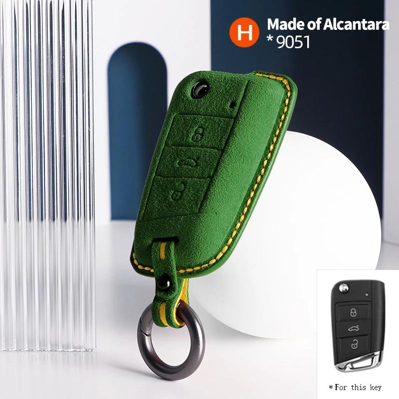 

Interior Mouldings Car Key Case Cover Shell Keychain For Volkswagen VW Golf 7 ALLTRACK MK7 2016 2017 Skoda Octavia A7 SEAT Prote