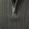 Callaway 2025 Autumn and Winter Embroidery New Men's Sweater Long Sleeved Knitted Sweater Half Zipper Business Casual Thin Sweater Men