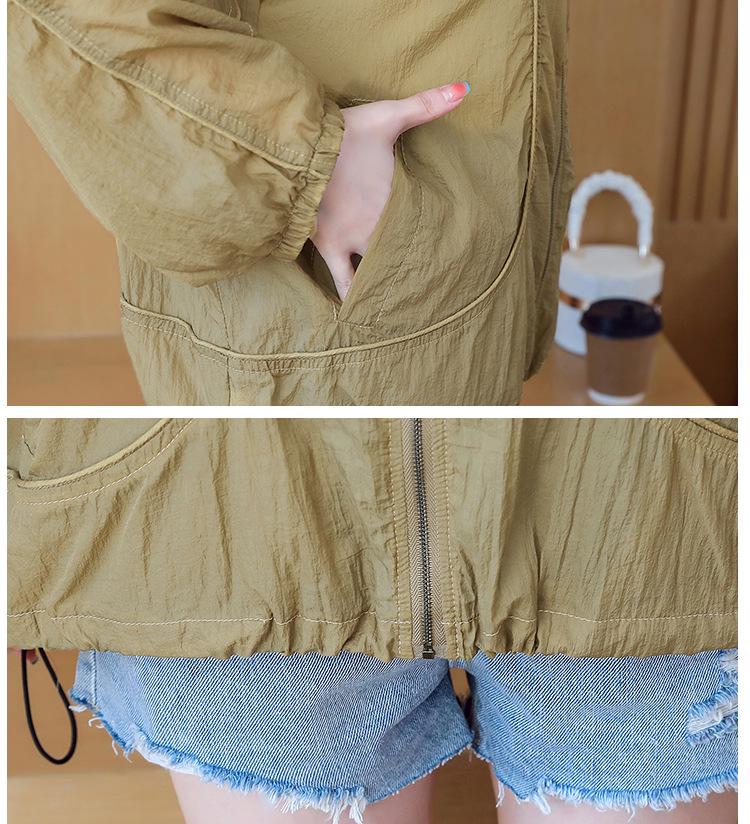 Women's Sun Protection Clothing 2024: Anti-UV, Loose Fit, Long-Sleeve, Breathable, Korean Style.